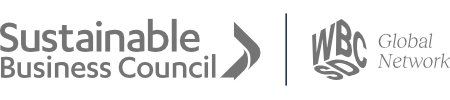 Sustainable Business Council logo with WBCSD logo